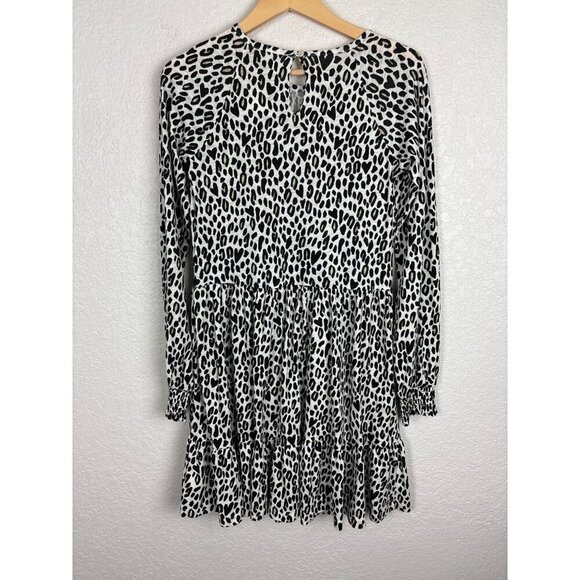 J Crew Crewcuts Girls Dress XL 12/14 Cheetah Leopard - Picture 3 of 7